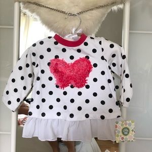 Long sleeve butterfly sweater